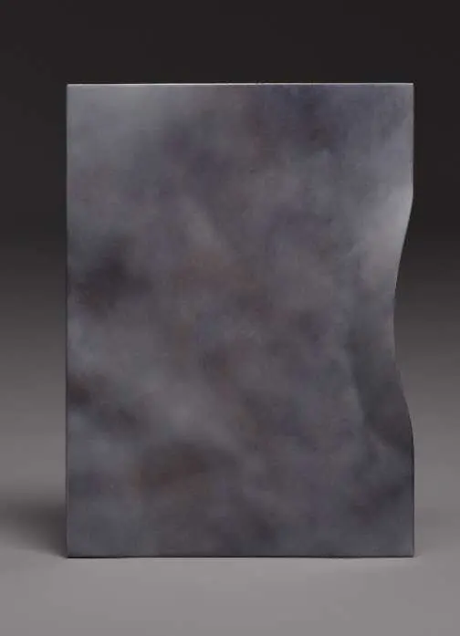 Laque décor de brume sur acier